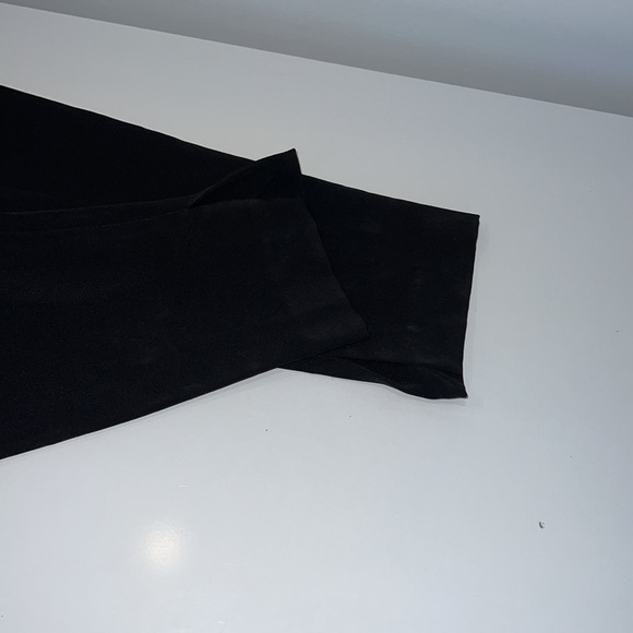 ZARA black One shoulder Puff Sleeves jumpsuit size Medium - Picture 15 of 16